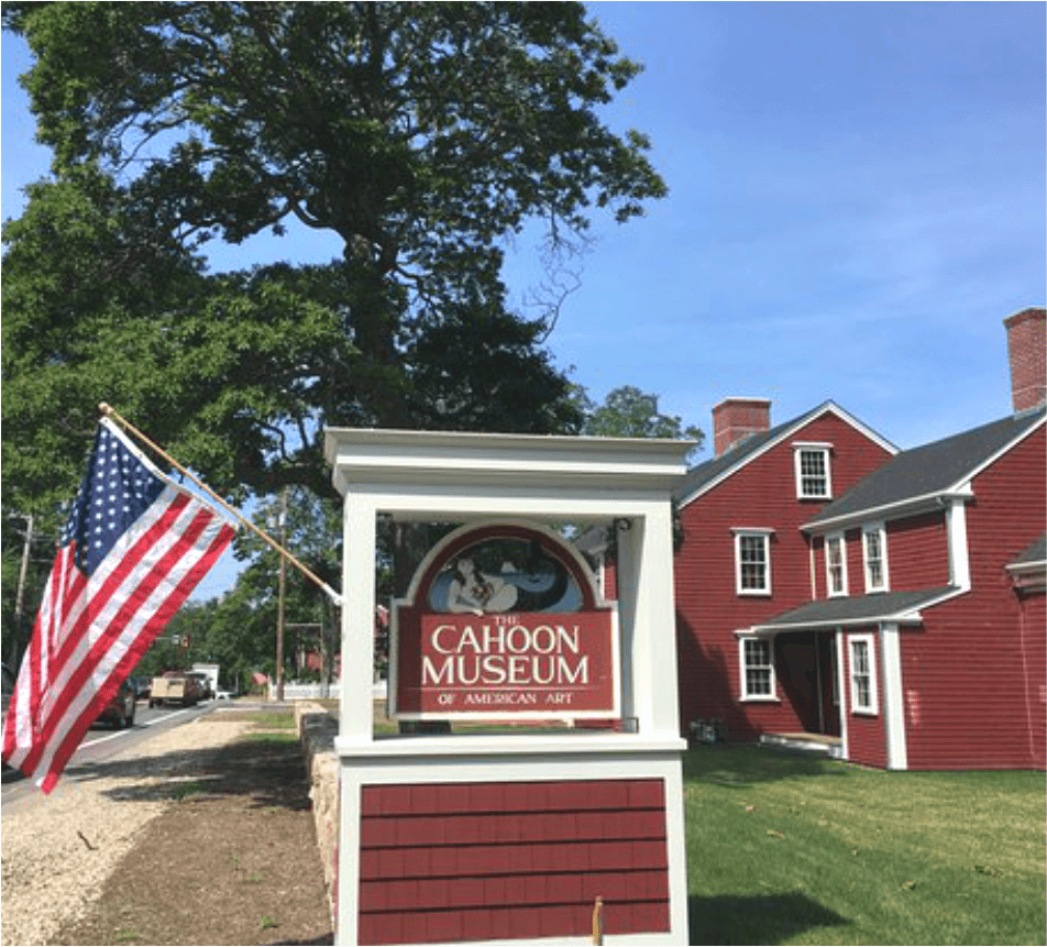 Cahoon Museum sign