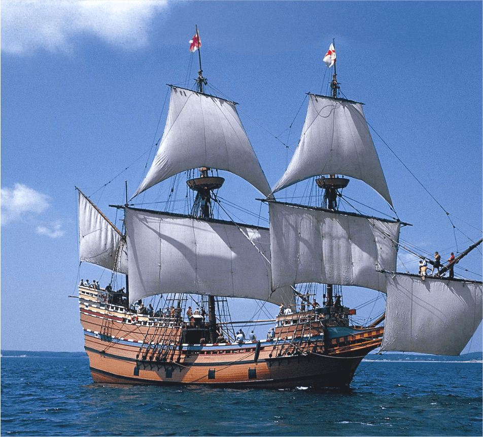 Old colonial ship