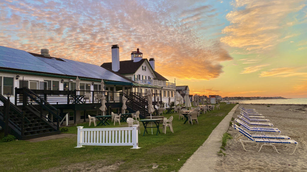 A Cape Cod resort and its beach that's near places to try a New England clambake.