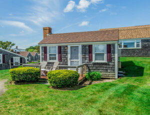 A cottage that's ideal for glamping on a Cape Cod vacation.