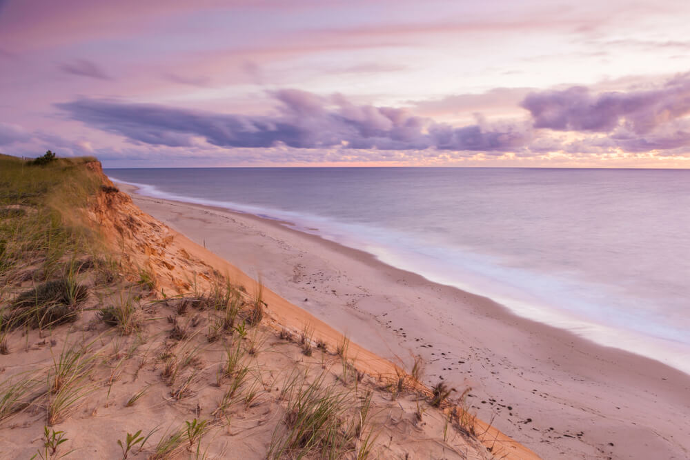 A beach where movies were filmed on Cape Cod.